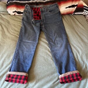 Duluth Trading - Men's Ballroom Double Flex Standard Fit Lined Jeans